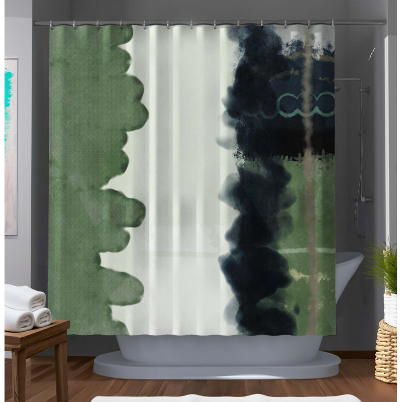 Abstract Shower Curtain