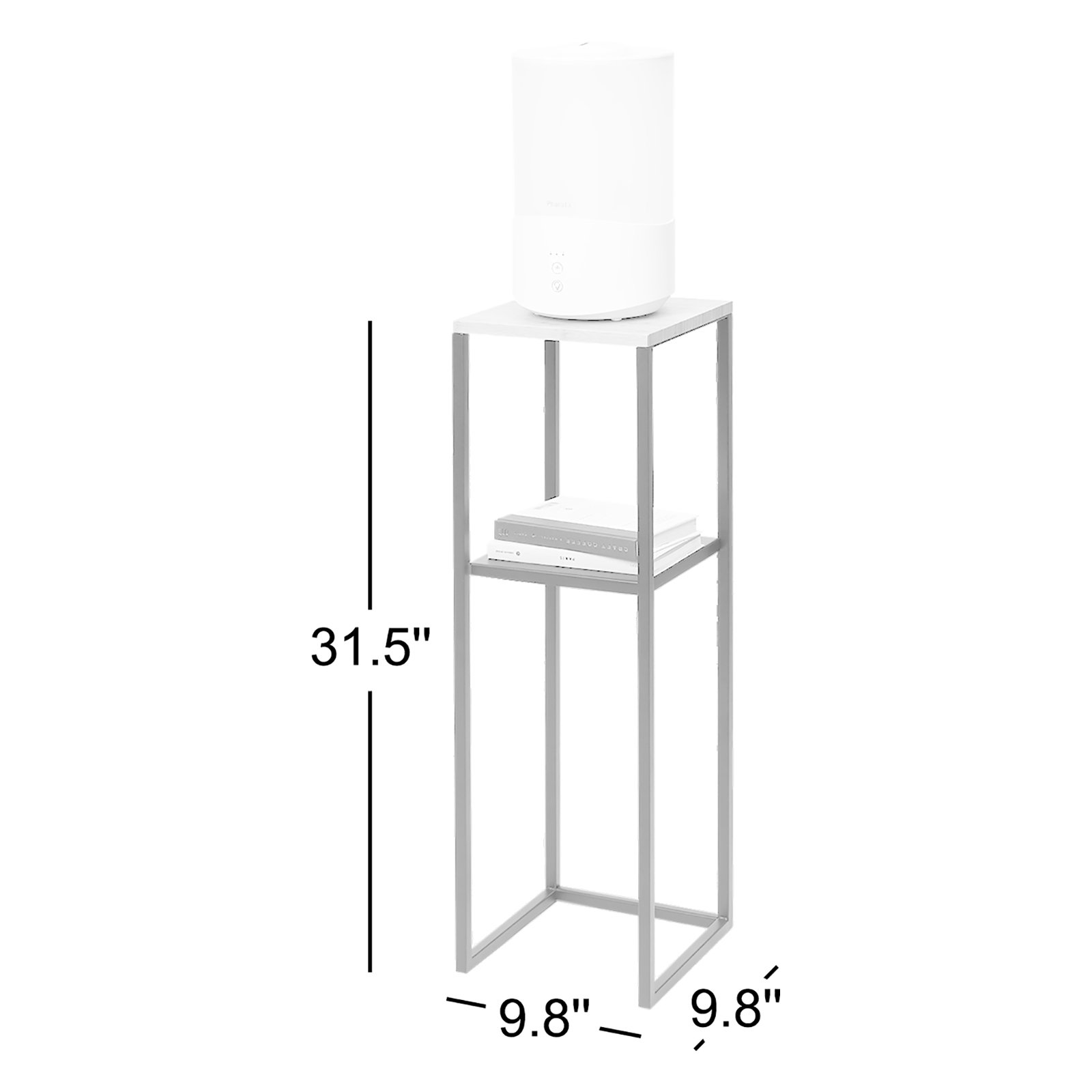 10" End Table, Ash