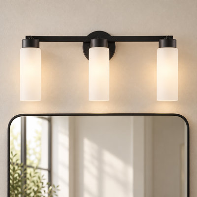 3-Light 22" W Dimmable Bathroom Vanity Light