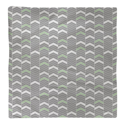 Serviette en coton bicolore lignée Stephenie