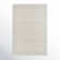 Lavande Wool Area Rug in Ivory