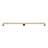 Dreamline Enigma 48 in. Linear Grate Shower Drain, Brushed Brass-126059822-126119797