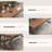 Tan Rectangular Solid Wood desk-1384358576