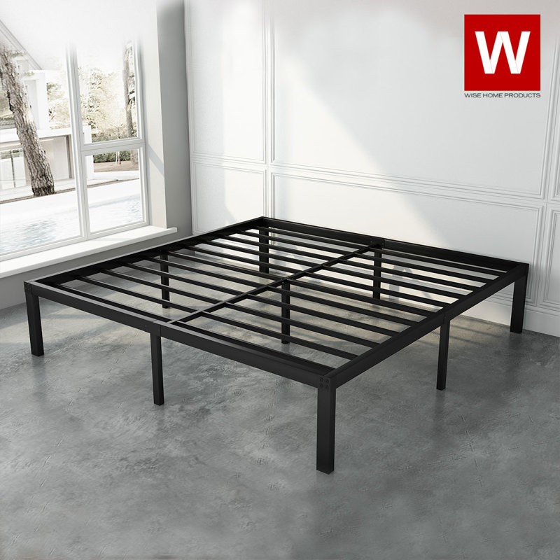 Lit plateforme 14 po en acier, Grand