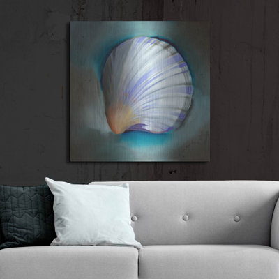 Art mural en métal «Glow» par Louise Montillio