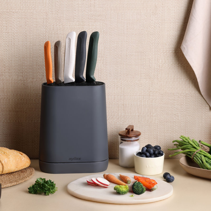 Zyliss 6 Piece Universal Knife Block