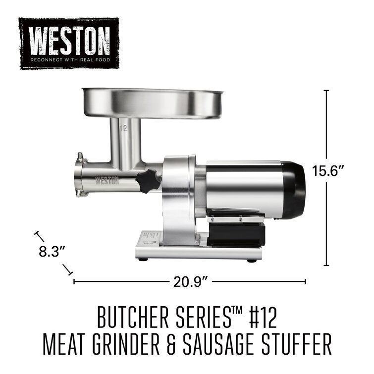 Weston Butcher Series Electric Sausage Stuffer