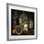 Motif de terrarium foncé Acadia, reproduction sous verre, conception par Nicole Tamarin