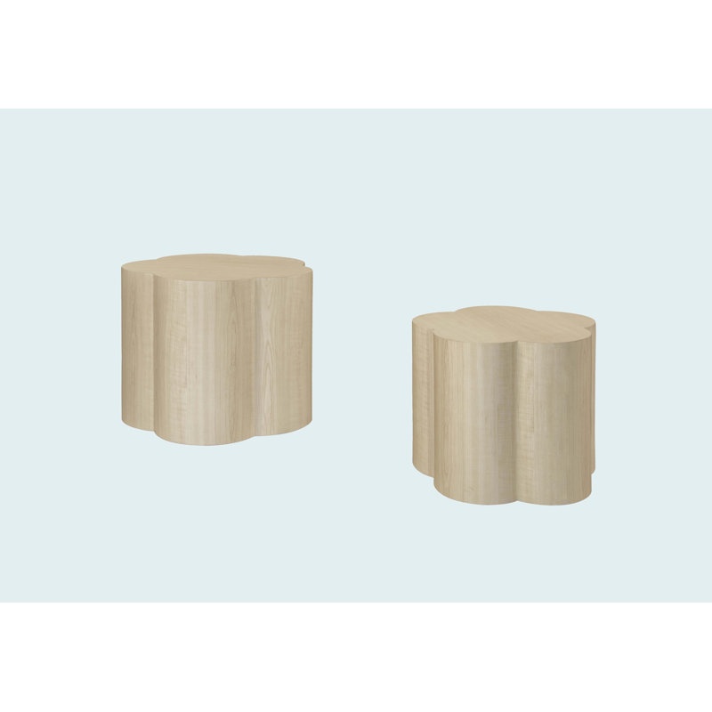 Keshauna Nesting Coffee Table, Natural, Natural