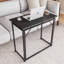 31,5 po Bureau pliant pour petits espaces, aucun assemblage requis, noir