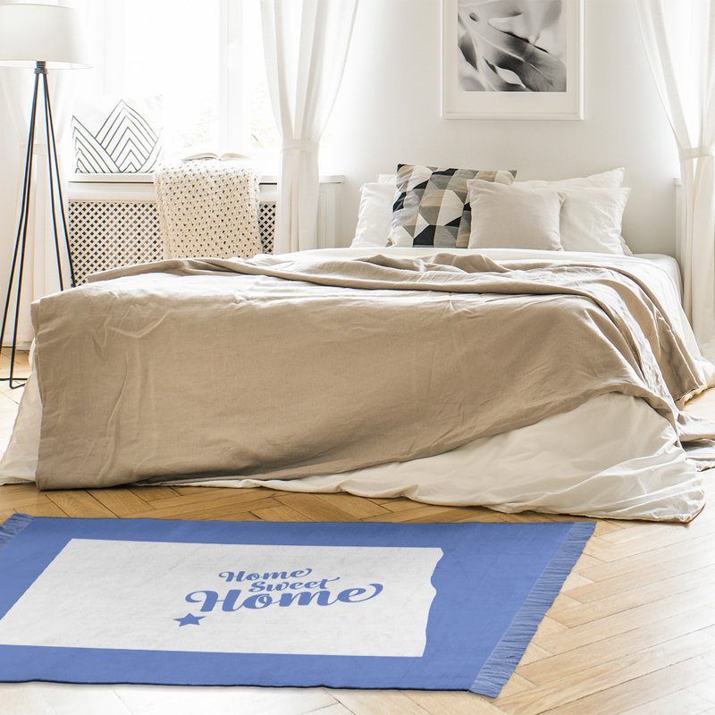 Tapis bismarck blue area home