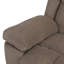 Fauteuil inclinable manuel en velours côtelé de 41,9 po de largeur - Brun-321873363-321873400