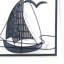 Ensemble de 3 décorations murales de bateau