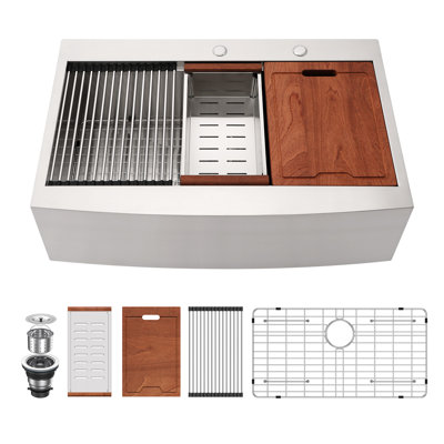 Évier de cuisine encastrable 36 po L 36 po x l 22 po Farmhouse