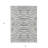 3' X 5' Gray And Ivory Animal Print Washable Indoor Outdoor Area Rug