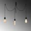 Luminaire suspendu à 3 lumières Faer-369020588
