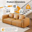 3 Seater Faux Leather Sofa-312031724