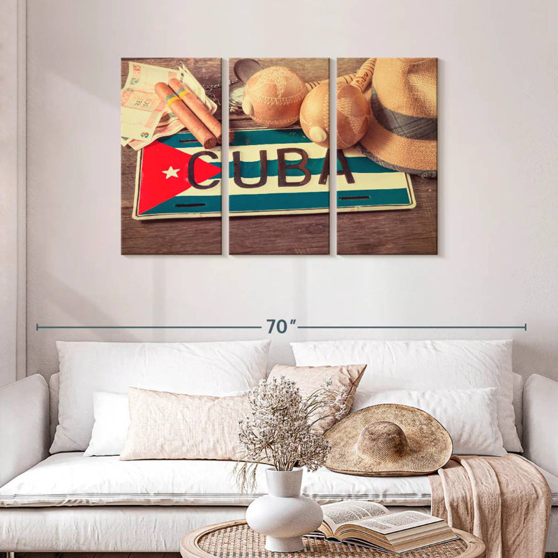 Nicci All About Cuba, H 28 po x l 45 po