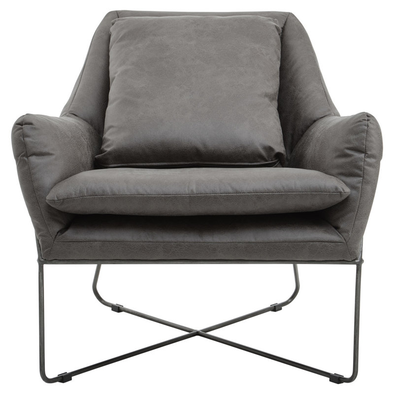 Blando Faux Leather Armchair