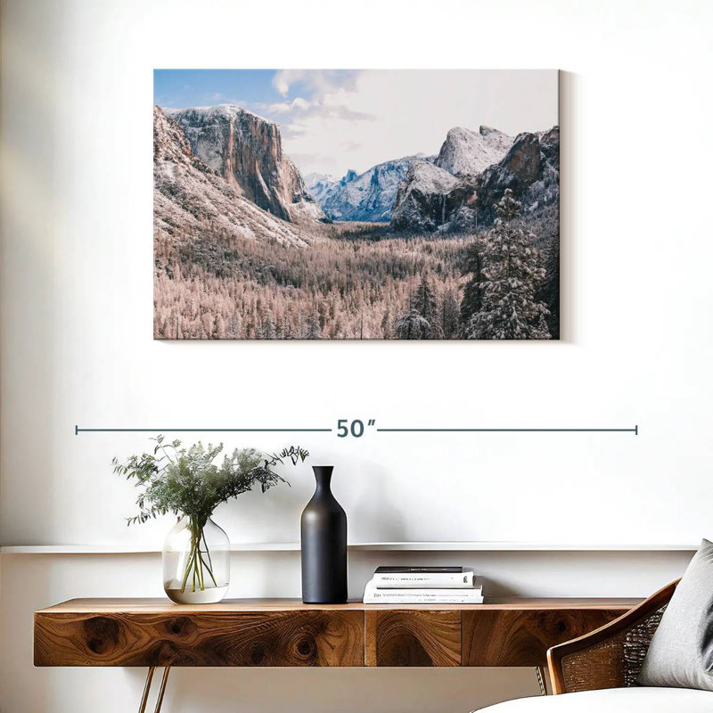 Alvord Snowcapped Mountain, 24" H x 36" W