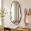 Miroir mural moderne en aluminium avec cadre asymétrique pour meuble-lavabo-317679944-317679946