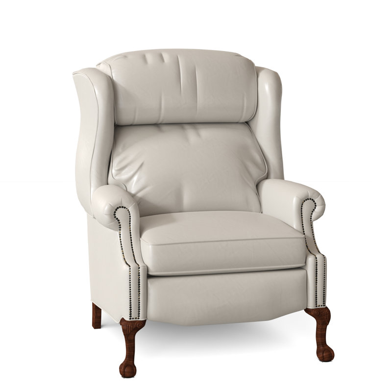 Maxwell Recliner, Rio Mineral Genuine Leather, Cobblestone, Power