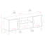 Unfinished TV Stand for TVs up to 65"-1298916031