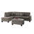 Romulus Upholstered L-Shaped Sectional Reversible-648361280