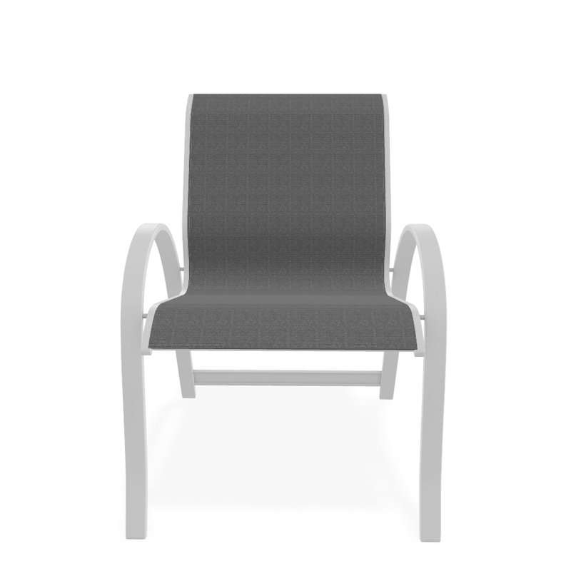 Aruba Outdoor Dining Armchair, White