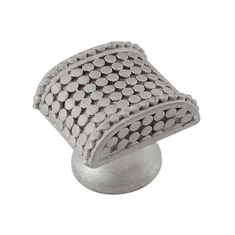 Tiziano Geometric Knob, Satin Nickel, 1.25" H x 1.25" W x 1" D
