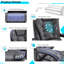 Fauteuil de direction ergonomique chauffant Nola-306123244