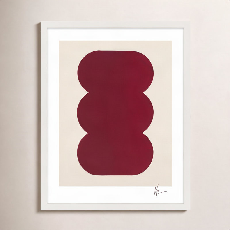 Keyhole 1 Painting by Lee Lessem, 50" H x 40" W x 1.25" D, White Framed