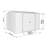 Absco Premier 10' W x 10' D Metal Galvanized Steel Weather Resistant Storage Shed Surfmist-92300887