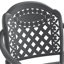 Mobilier de patio en fonte d'aluminium avec coussins-885329408