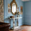 Miroir avec miroir et console