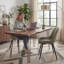 Chaise d'appoint rembourrée en similicuir Chardee-563054734