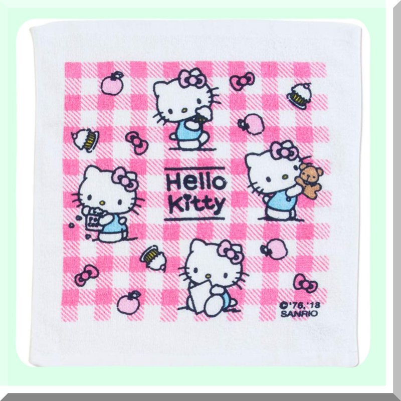 Hello Kitty Plush Towel Trio Set