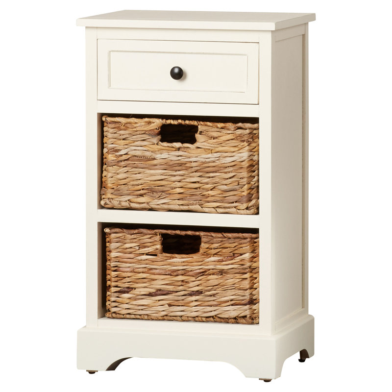 Painswick Side Table, Distressed White
