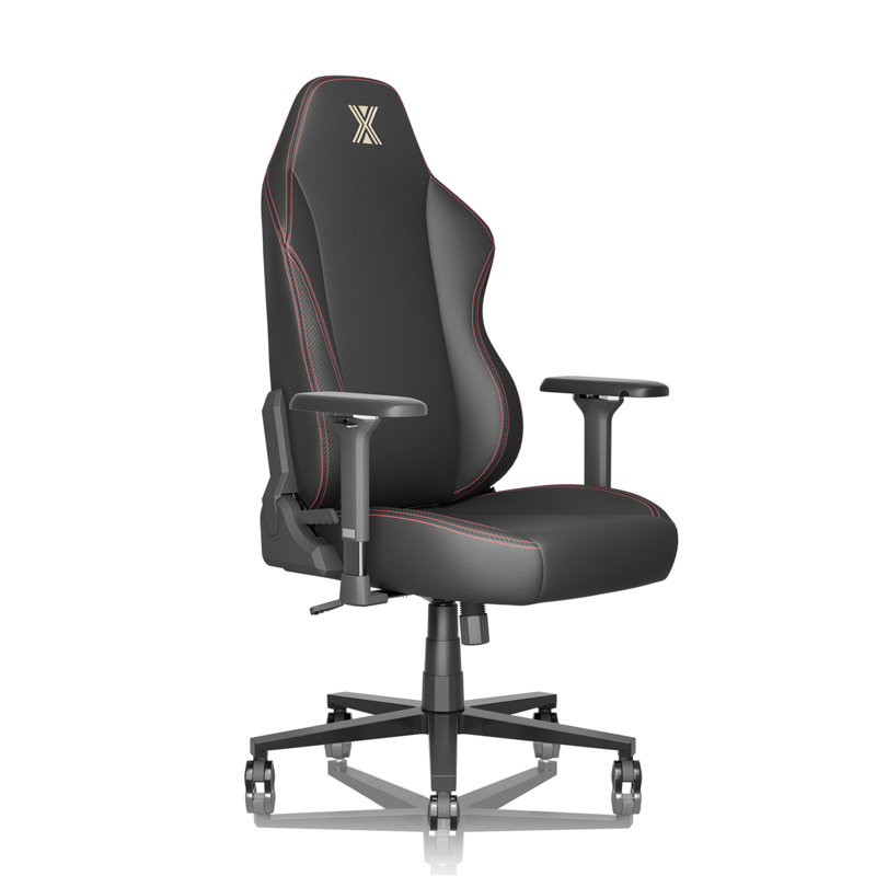 Fauteuil de jeu en simili cuir Merryman, Noir