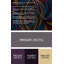 Art numérique abstrait numérique en métal mauve 96-766281780