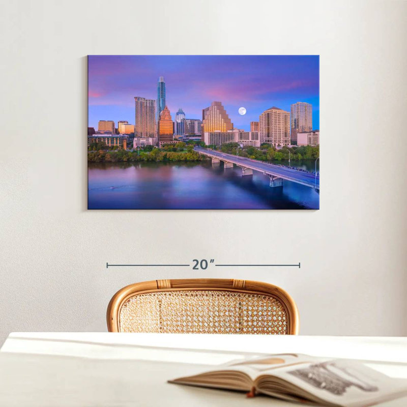 Sireci Austin, 16" H x 24" W