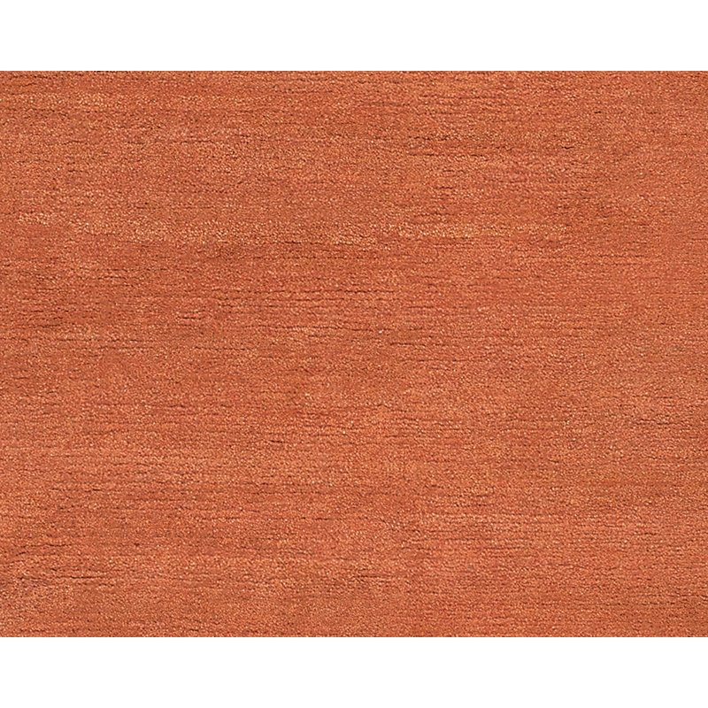 Sprouts Wool Area Rug in Orange, Rectangle 10' x 14'