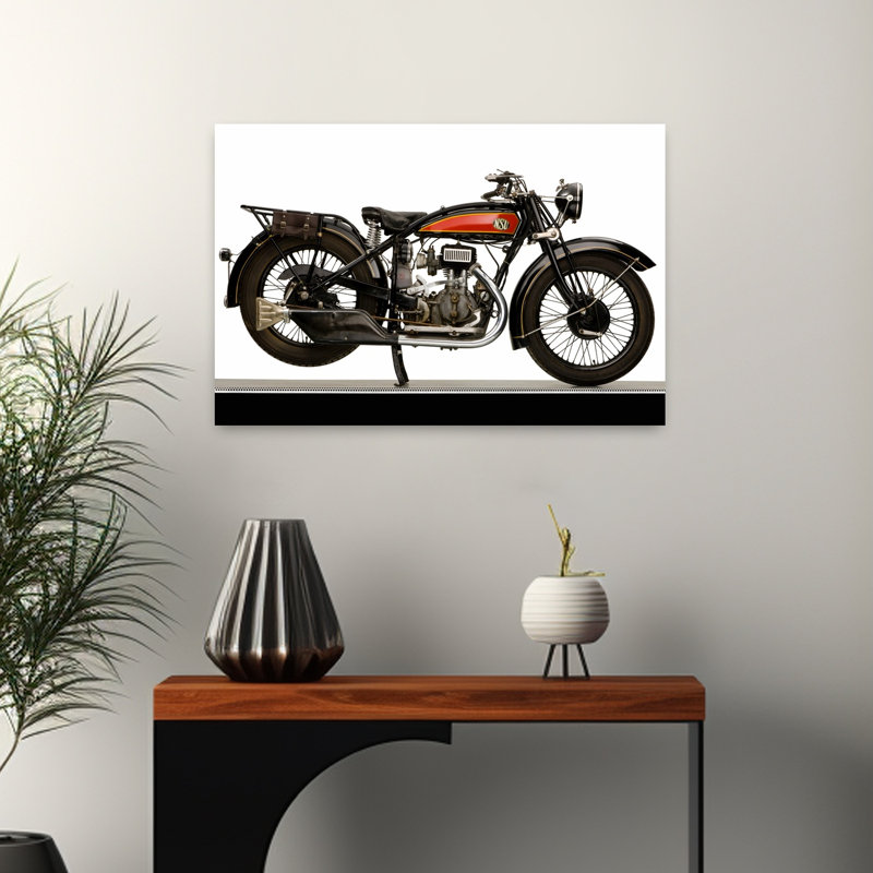 «1935 Nsu 494Cc 501Ts Classic Abstract Landscape Nature», art mural, H 16 po x l 24 po