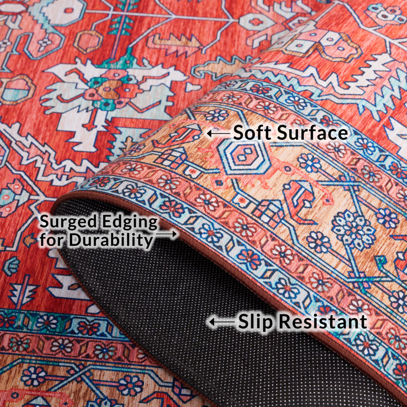 Tapis oriental performance Danna Tucson, Rectangle de 5 pi x 8 pi