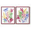 «Bold Brushstroke Blooms I», reproduction encadrée de qualité supérieure - prête à être accrochée - aucun clou requis - aucun clou requis-1618443663-1618443662