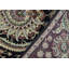 Hand-Knotted High-Quality Navy and Wine Area Rug