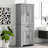 Grey Storage Unit For Bathroom With Efficient Space Utilization Cabinet Three Rack