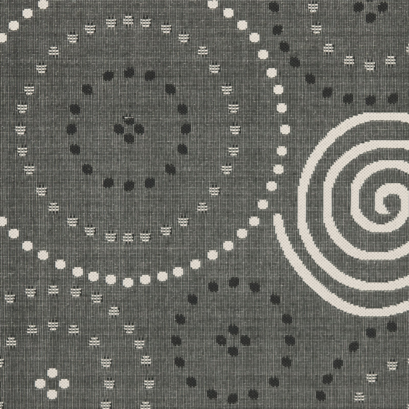 Tapis d'intérieur / extérieur Carole-Louise, Rond 7 pi 10 po