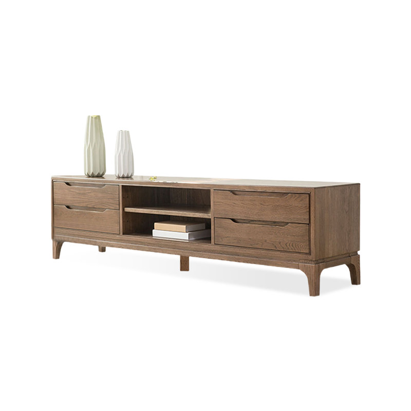 Modern Walnut Solid Wood TV Stands