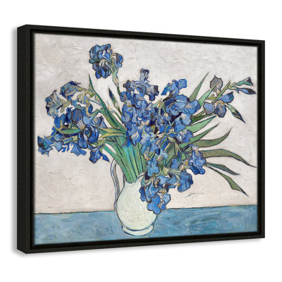 Imprimé iris bleu par Vincent Van Gogh